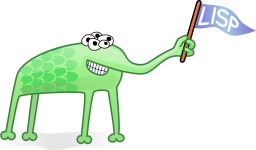 Lisp Alien Mascot